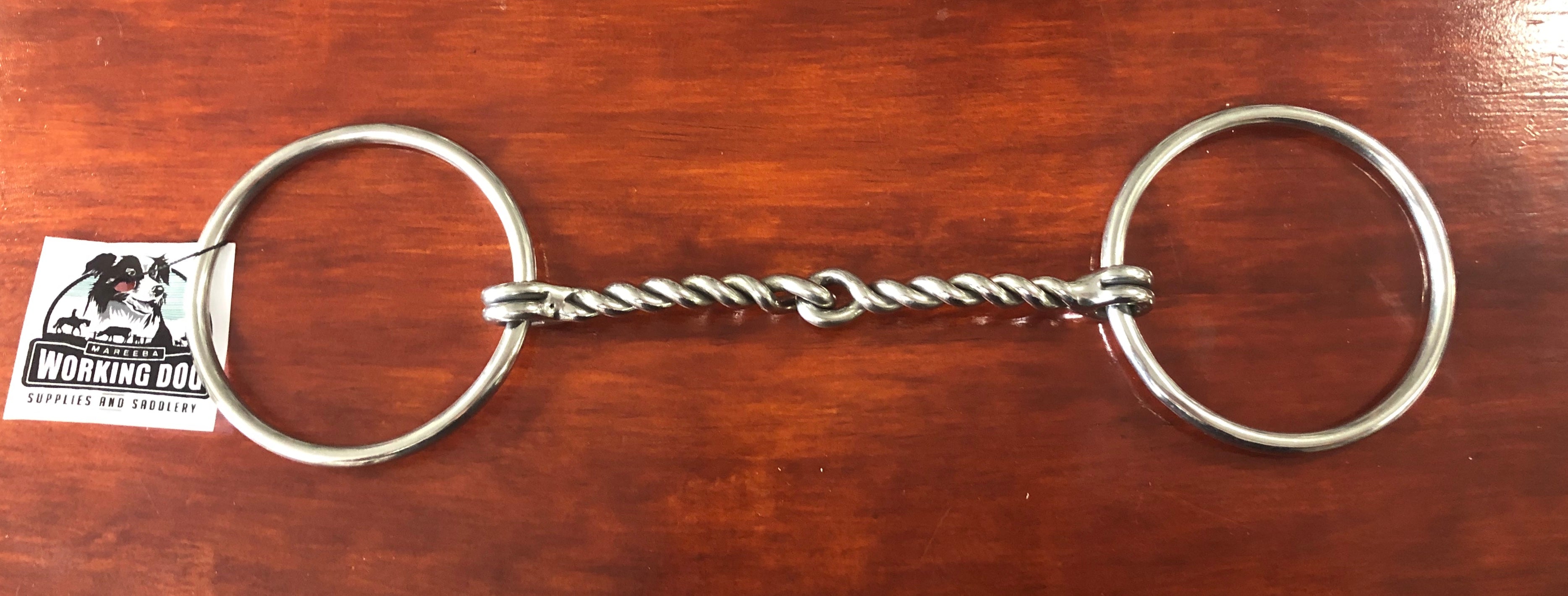 Twistewd Wire Snaffle Bit