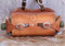 Leather double Water Bottle Carrier